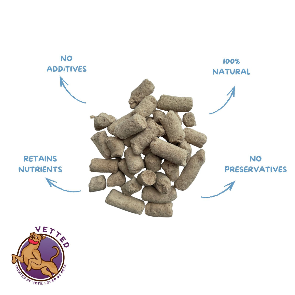 All Natural Freeze Dried Treats- Bone-in Meat