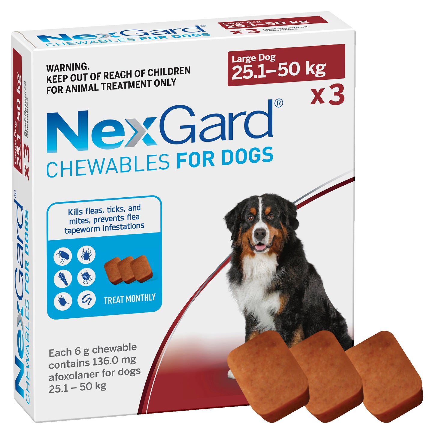 Nexgard Regular Chewable Tablet