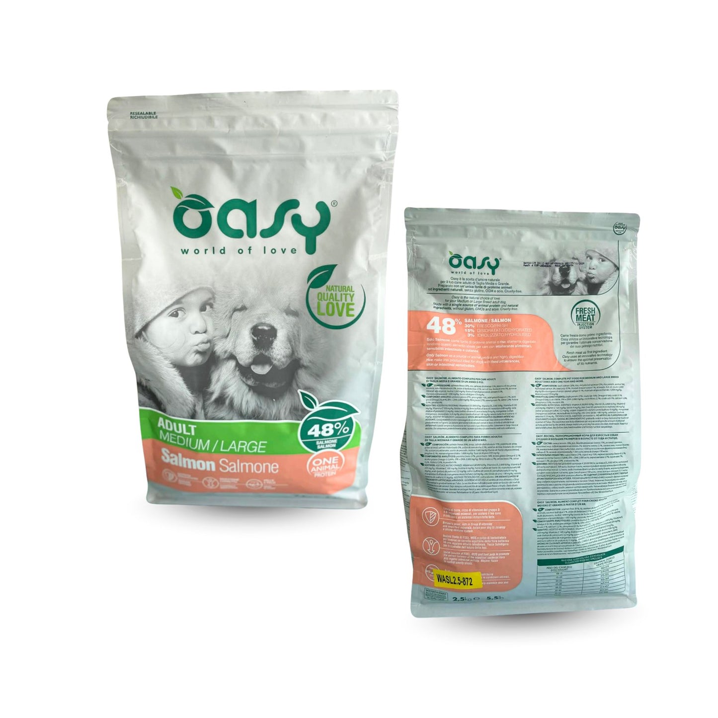 OASY- One Animal Protein - Medium-Large (Salmon)