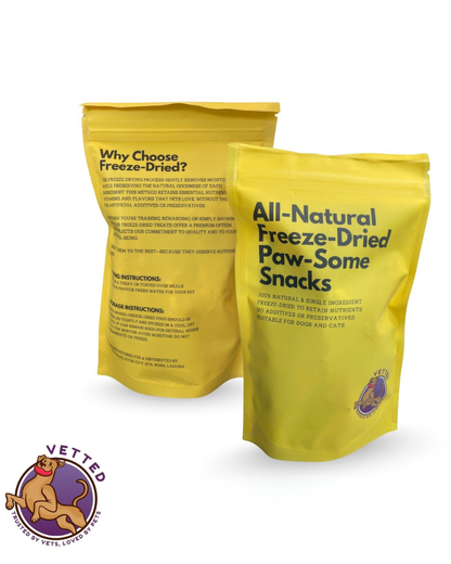 All Natural Freeze Dried Treats- Dried Okra with Chicken Strips
