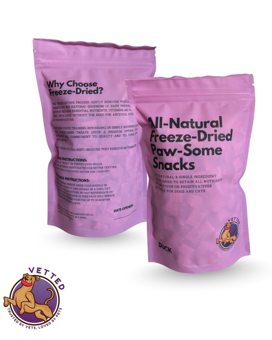 All Natural Freeze Dried Treats- Duck Cubes