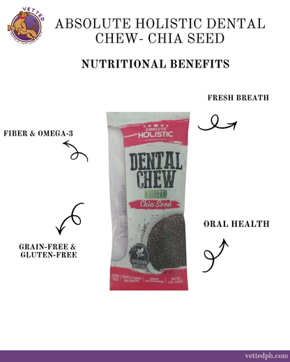 Absolute Holistic- Dental Chew Chia Seed