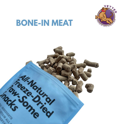 All Natural Freeze Dried Treats- Bone-in Meat
