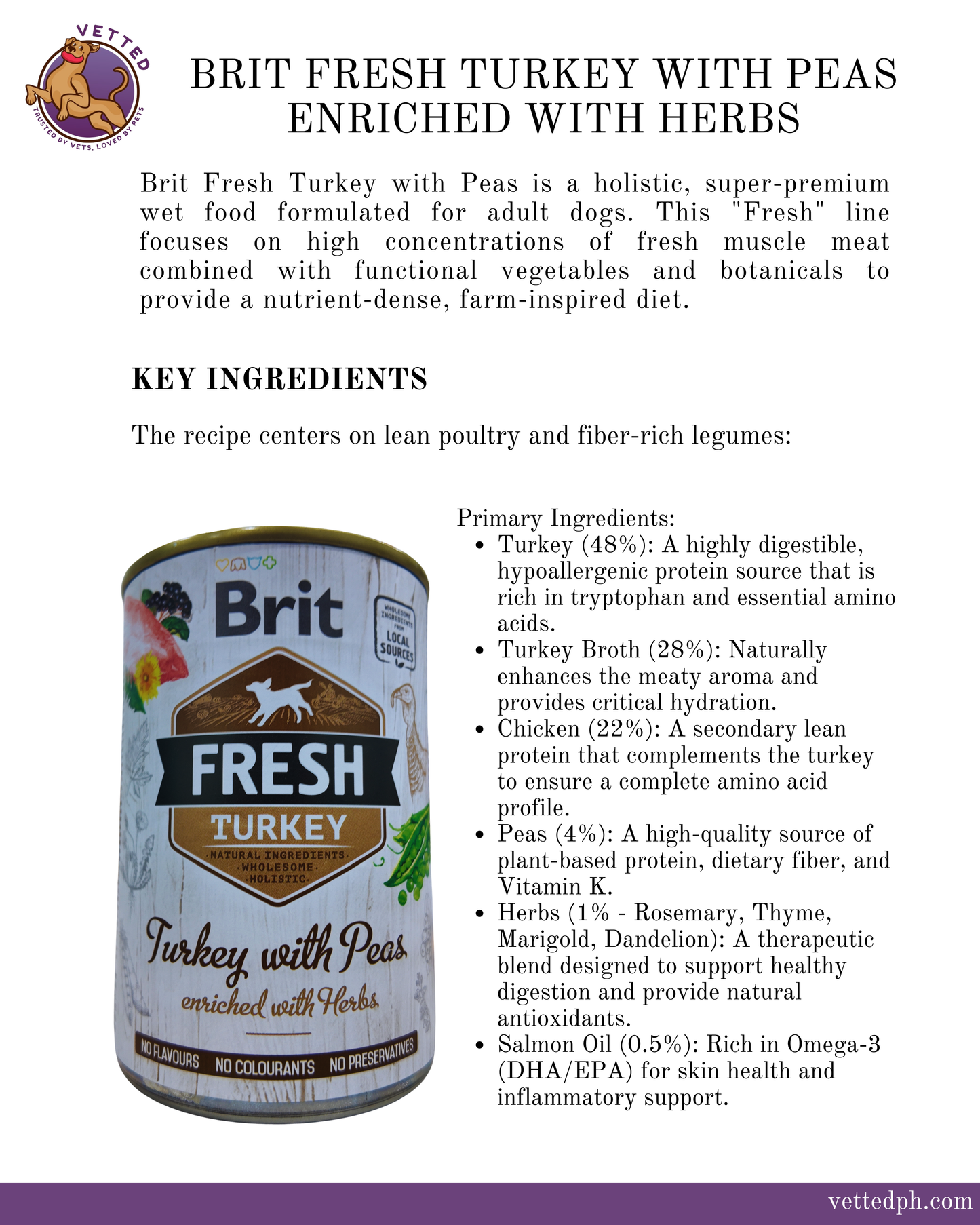 Brit Fresh: Turkey with Peas