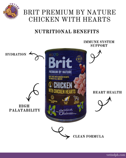Brit Premium by Nature: Chicken with Hearts