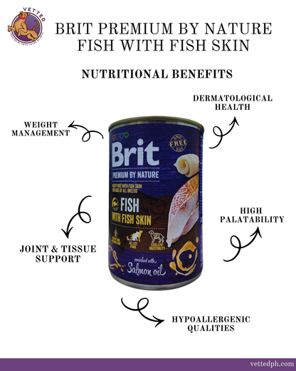 Brit Premium by Nature: Fish with Fish Skin