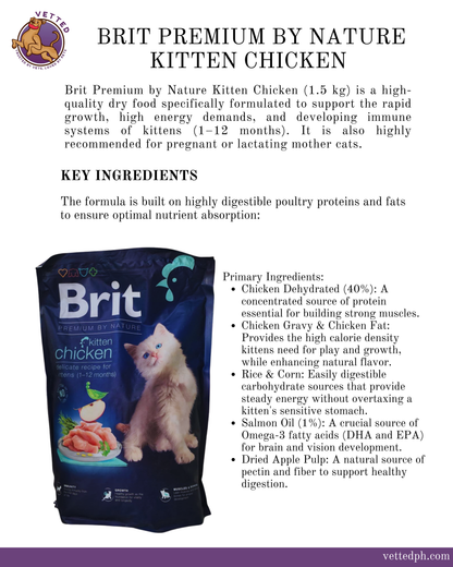 Brit Premium by Nature Kitten: Healthy Growth & Development