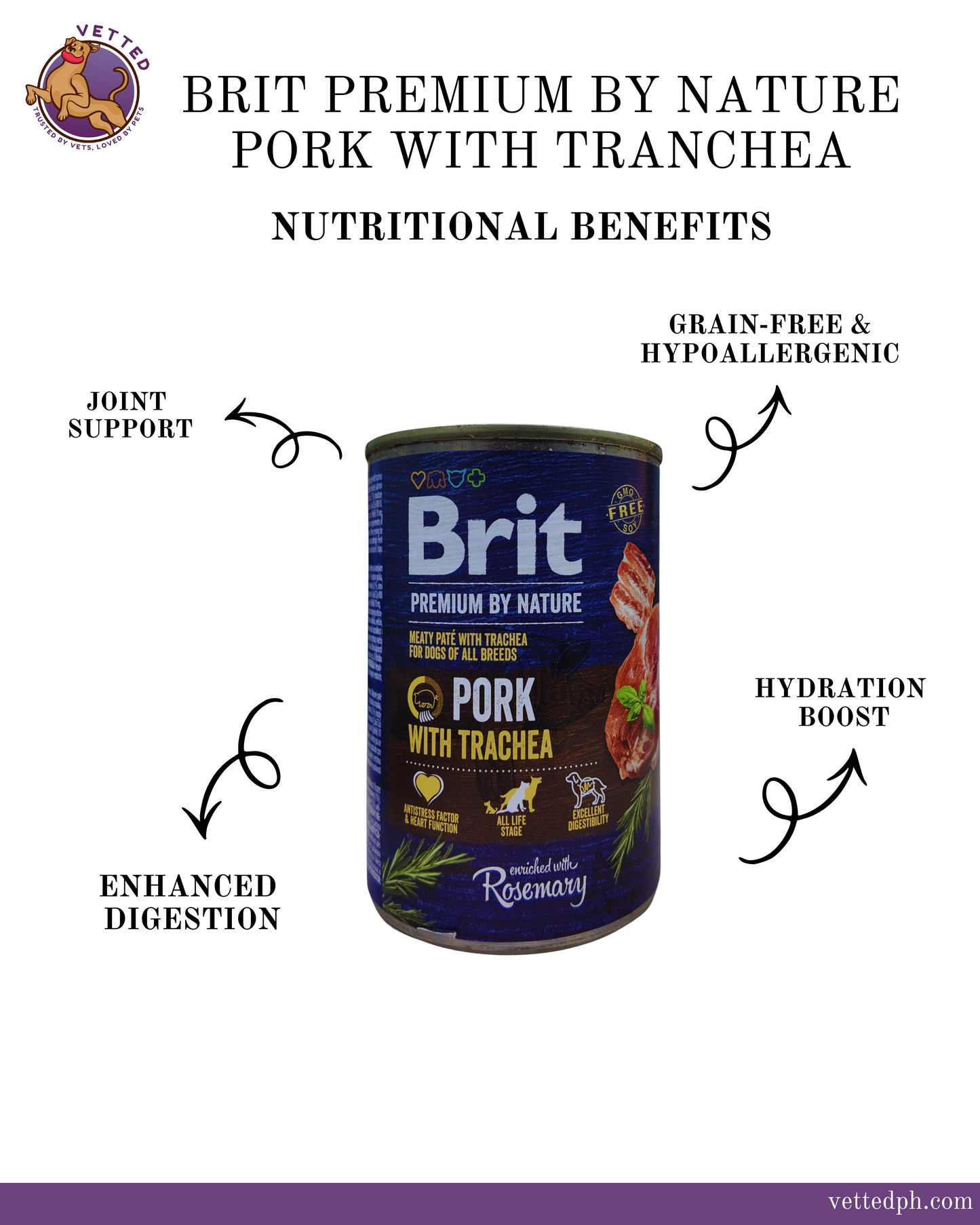 Brit Premium by Nature: Pork with Trachea
