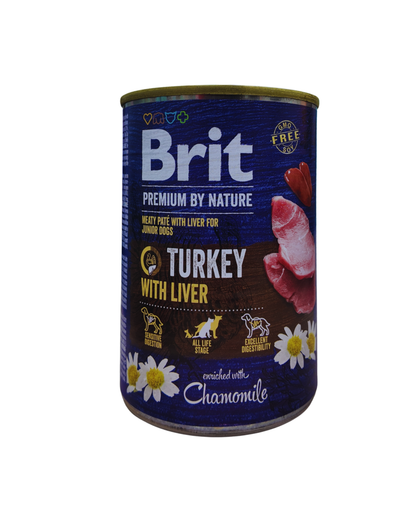 Brit Premium by Nature: Turkey with Liver
