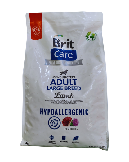 Brit Care: Mono Protein Hypoallergenic Adult Large (Lamb)