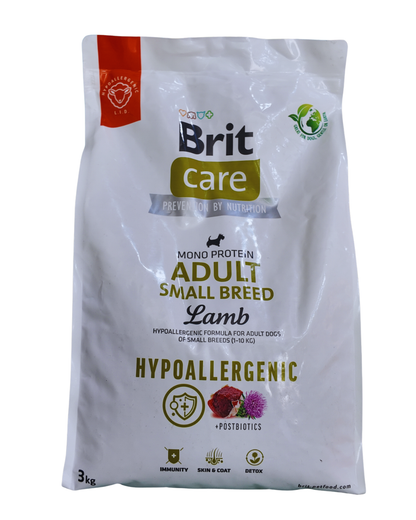 Brit Care Mono-Protein Hypoallergenic: Adult Small Breed (Lamb)
