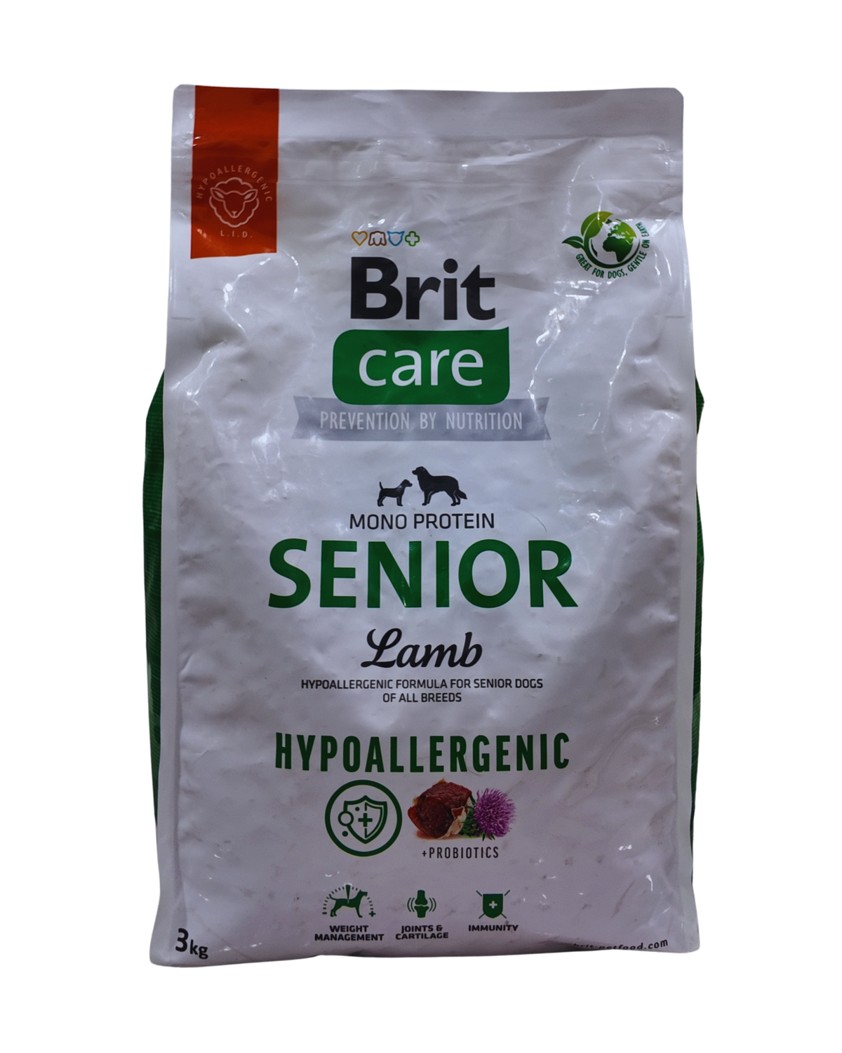 Brit Care: Mono Protein Hypoallergenic Senior (Lamb)