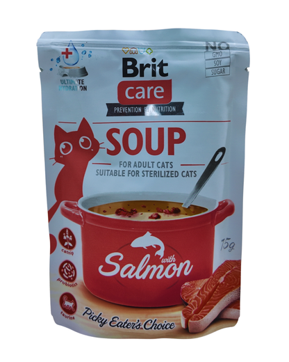 Brit Care Soup with Salmon: Omega-Rich Hydration