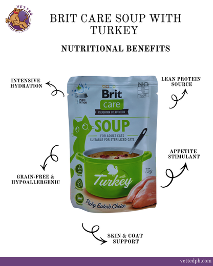 Brit Care Soup with Turkey: Lean Protein & Hydration
