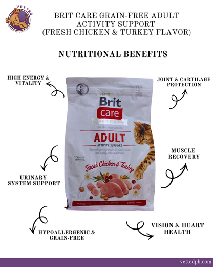 Brit Care Grain-Free Adult Activity Support: High Energy & Vitality