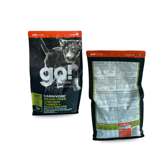 GO Solutions- Carnivore Chicken, Turkey + Duck Recipe (for puppy)