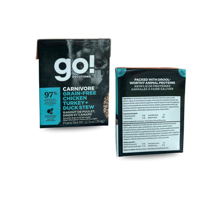 Go! Solutions- Grain Free Chicken Turkey + Duck Stew