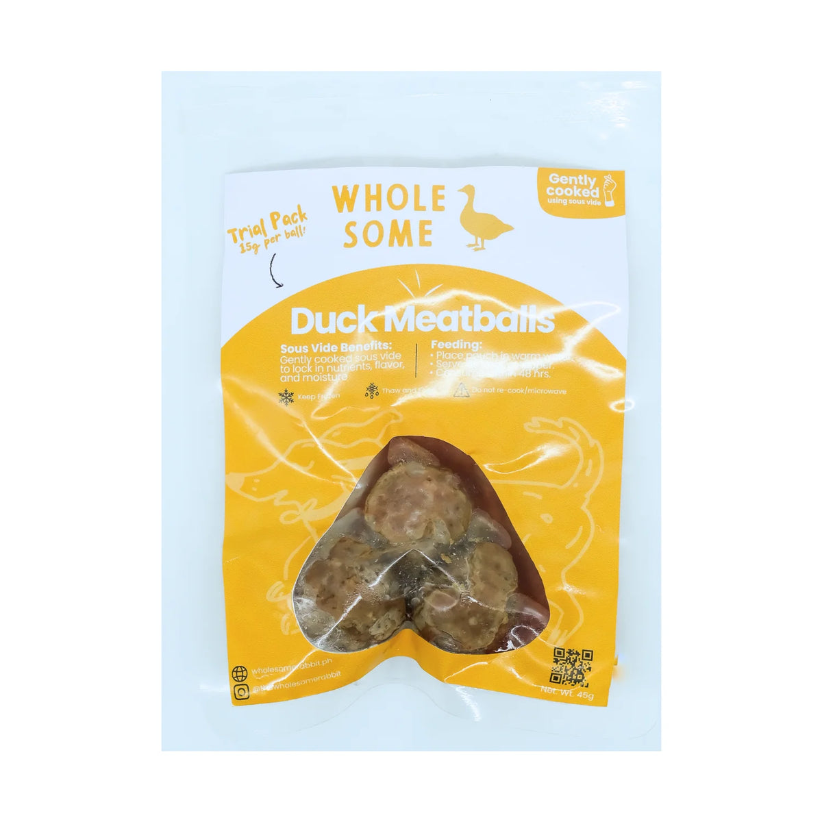 Whole Some Rabbit Meatballs
