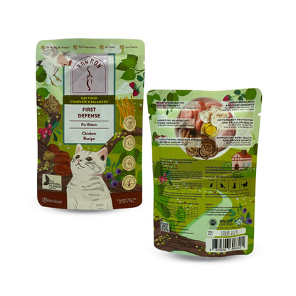 RON RON HOLISTIC GRADE CAT FOOD- FIRST DEFENSE (FOR KITTEN)