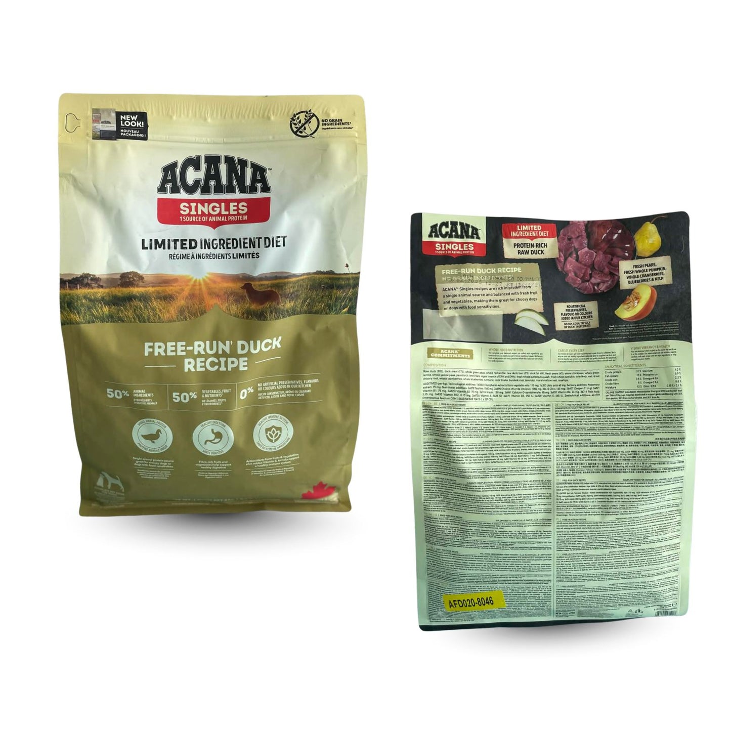 Acana Singles Free Run Duck Recipe