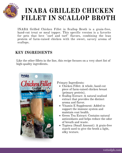 Inaba Grilled Chicken Fillet