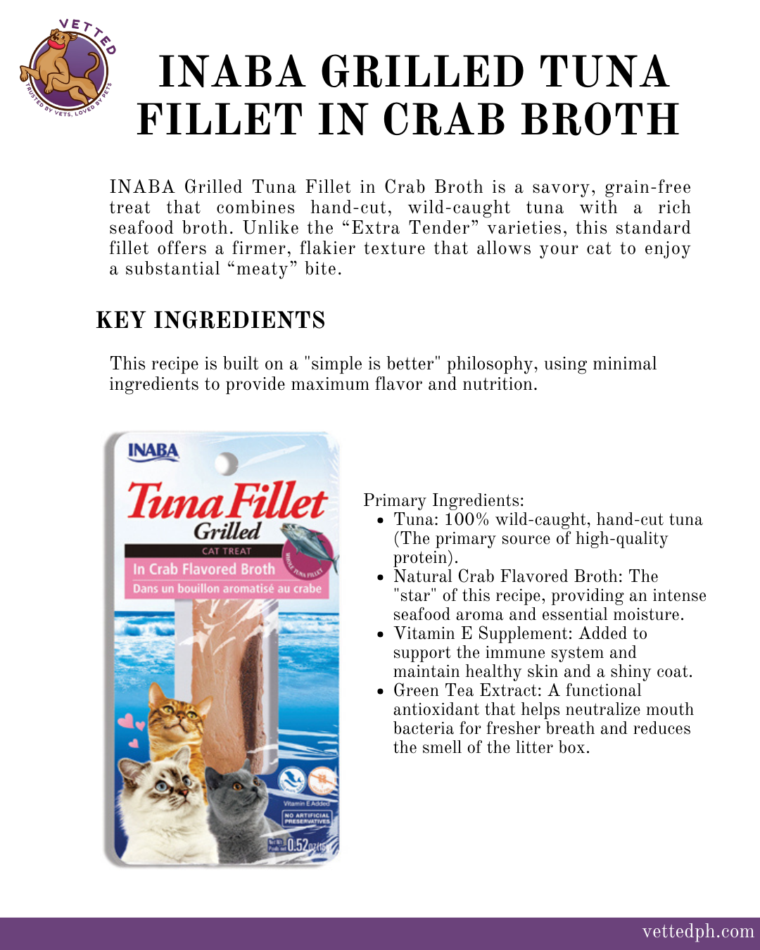 Inaba Grilled Tuna Fillet