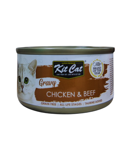 Kit Cat Gravy: Chicken & Beef