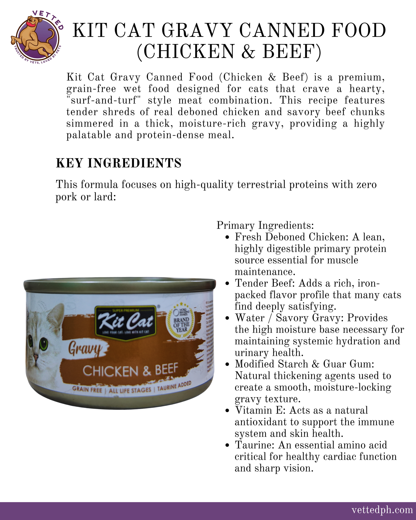 Kit Cat Gravy: Chicken & Beef