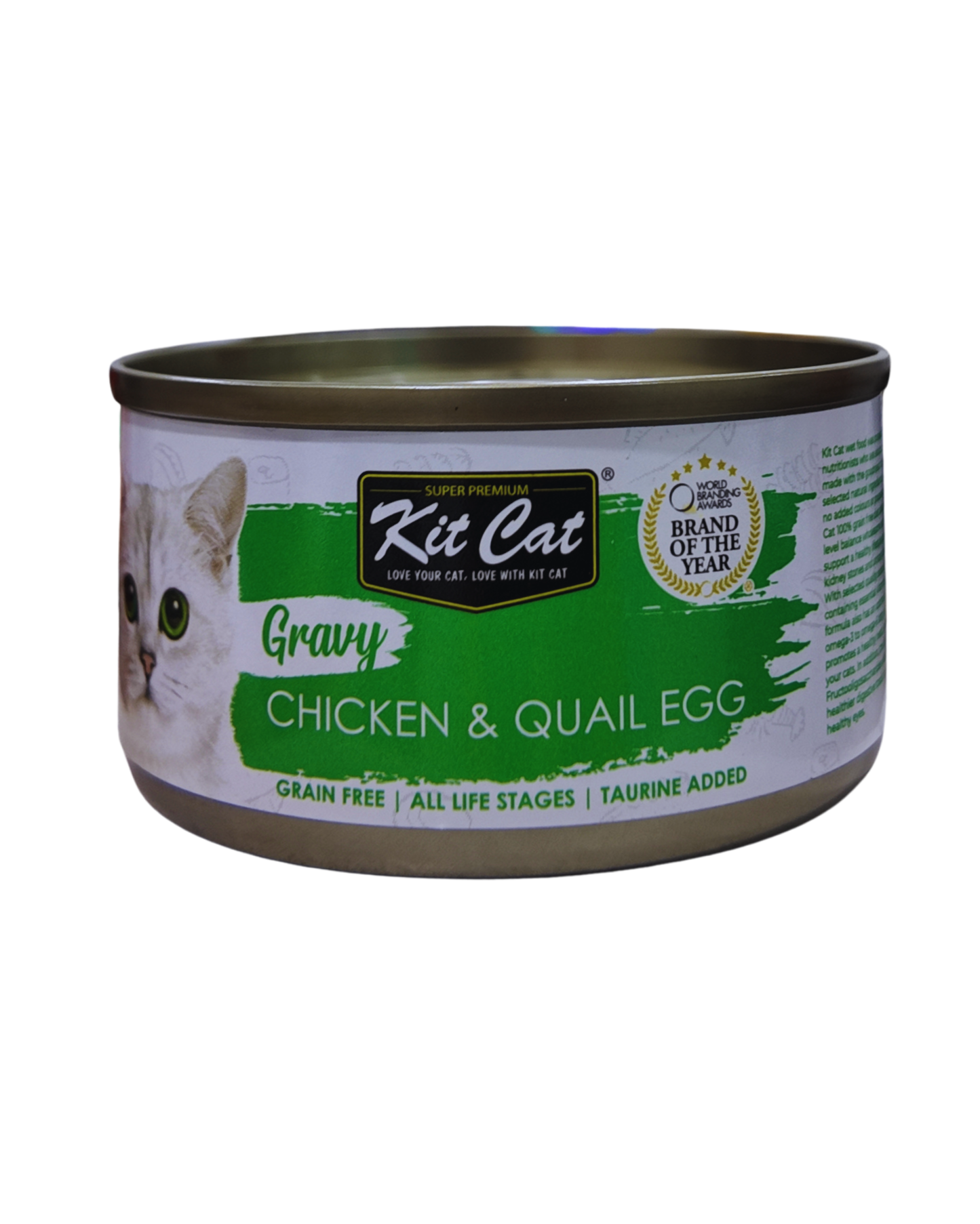Kit Cat Gravy: Chicken & Quail Egg