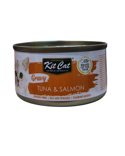 Kit Cat Gravy: Tuna & Salmon
