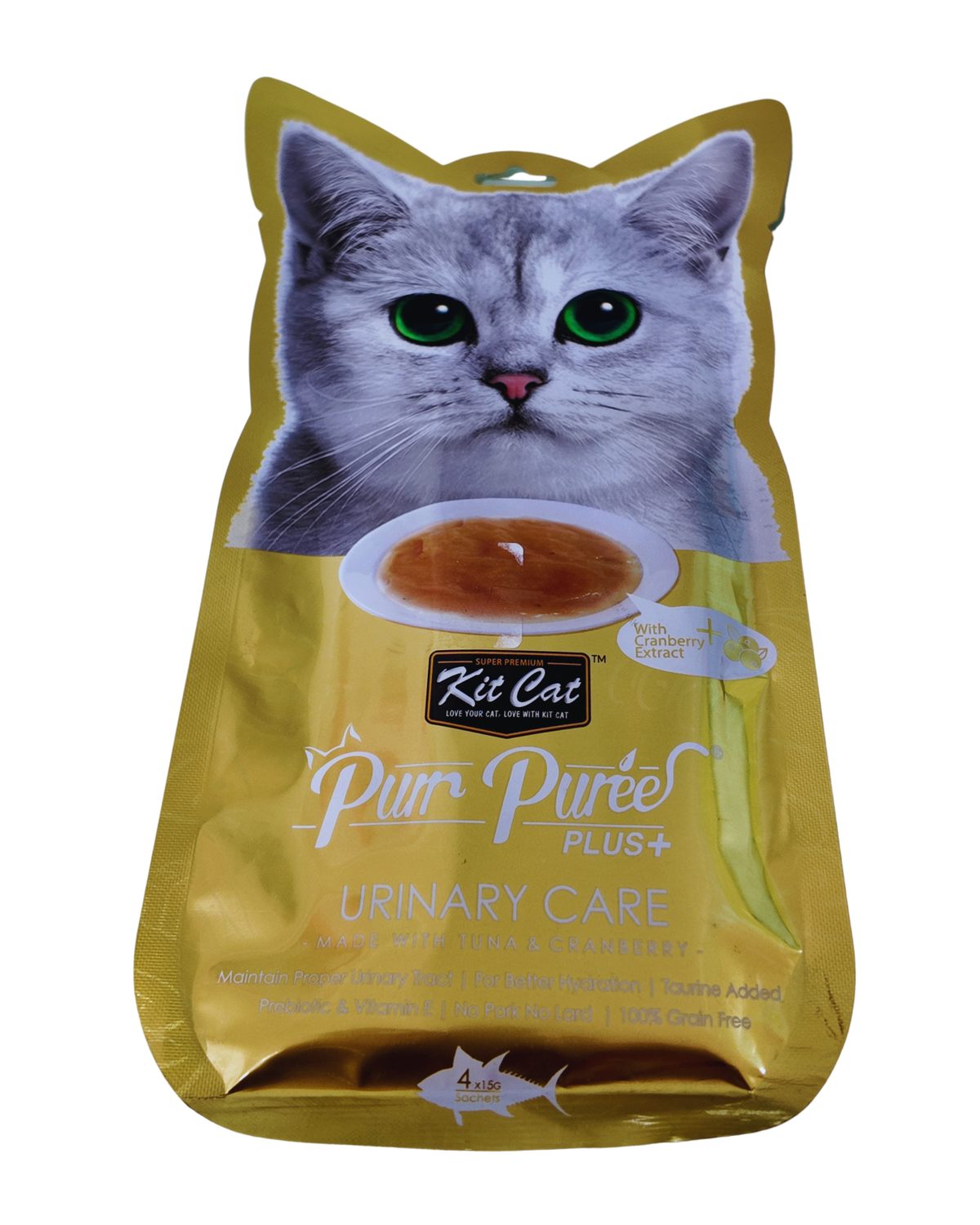 Kit Cat Purr Puree Plus: Tuna (Urinary Care)