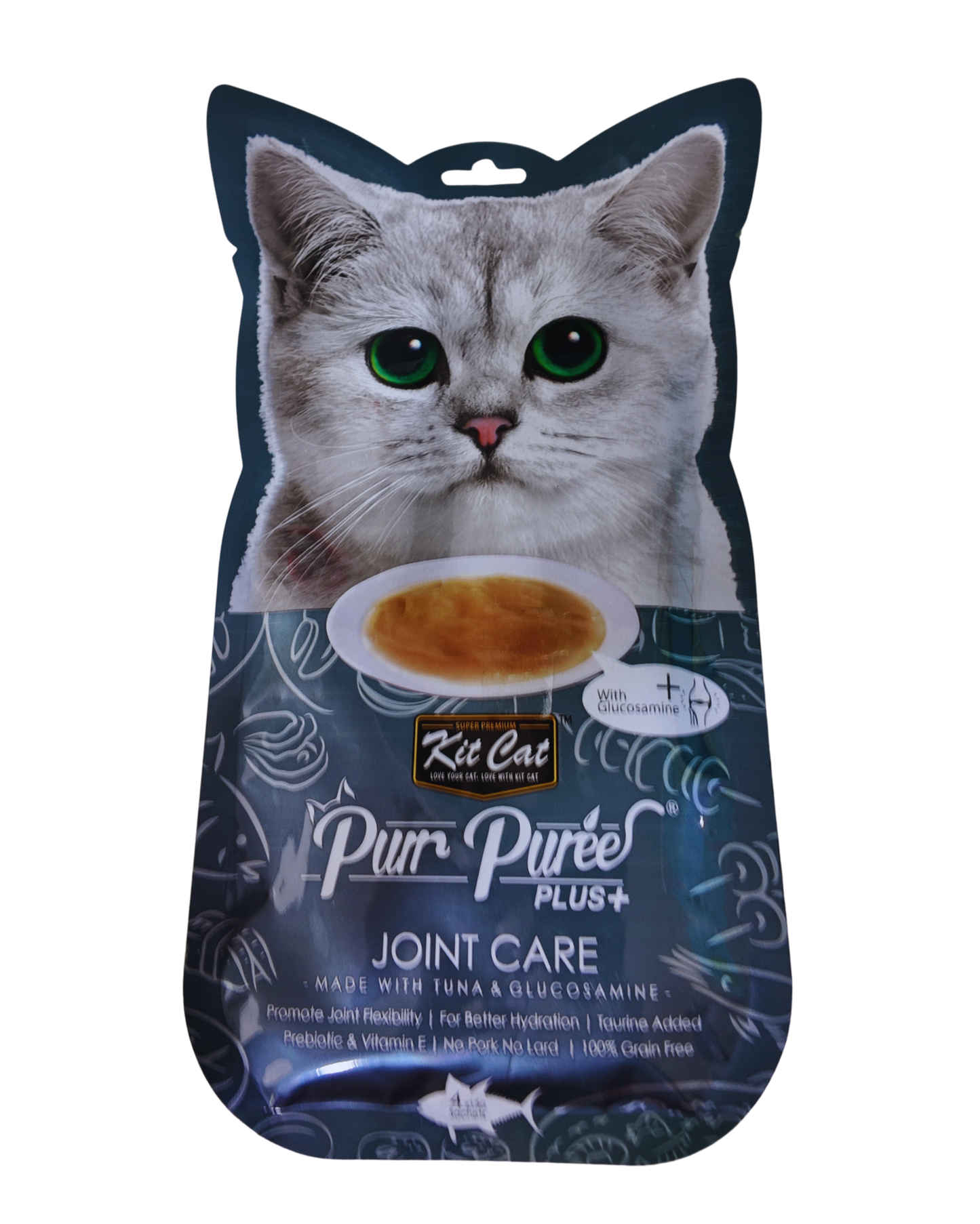 Kit Cat Purr Puree Plus: Tuna (Joint Care)