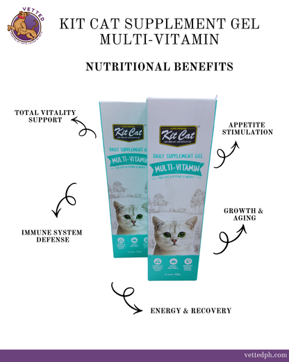 Kit Cat Supplement Gel: Multivitamins