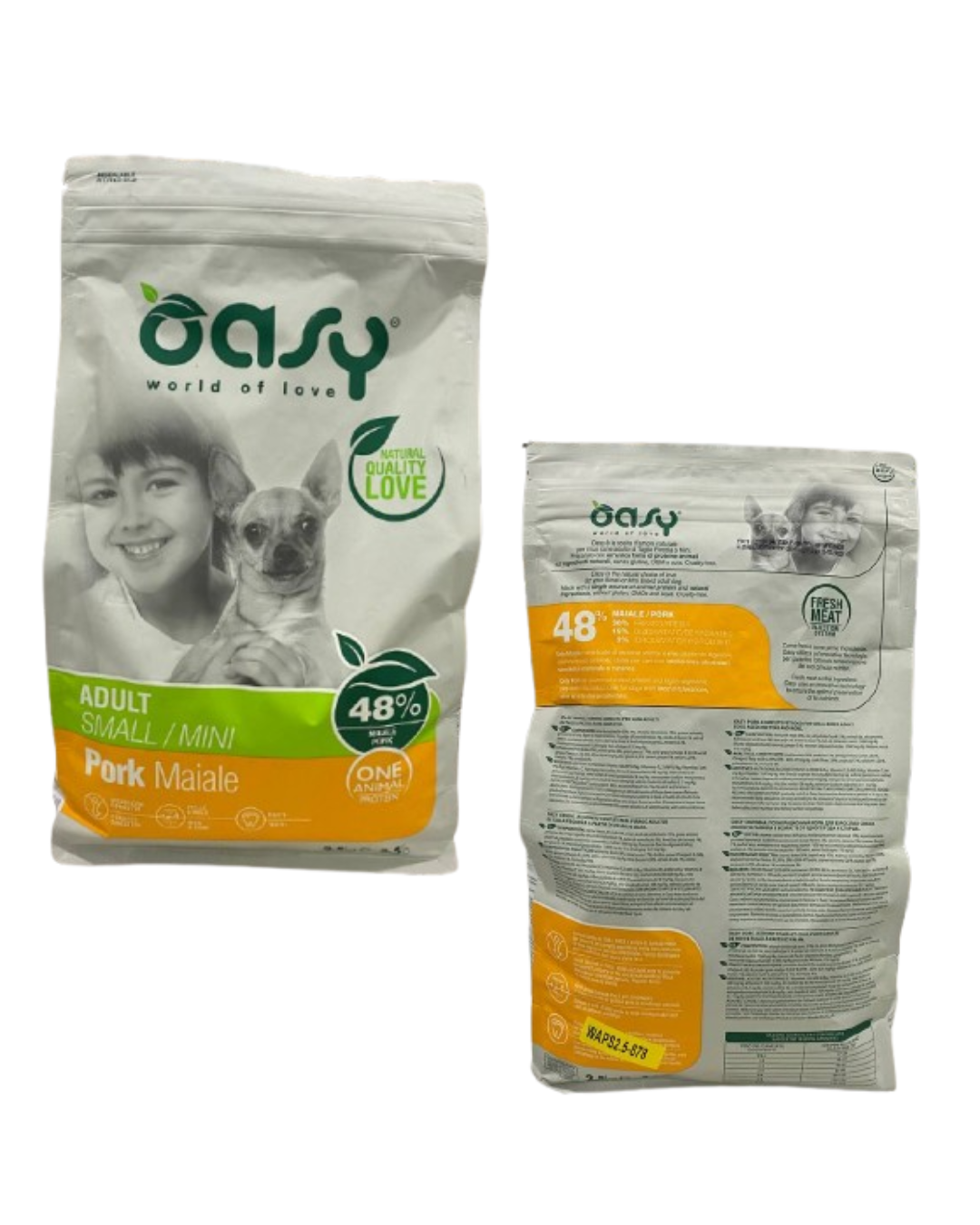 OASY- One Animal Protein- Small/Mini (Pork)