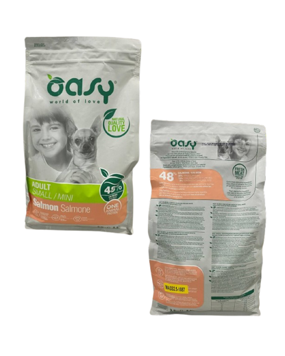 OASY- One Animal Protein - Adult Small/Mini (Salmon) 2.5kg