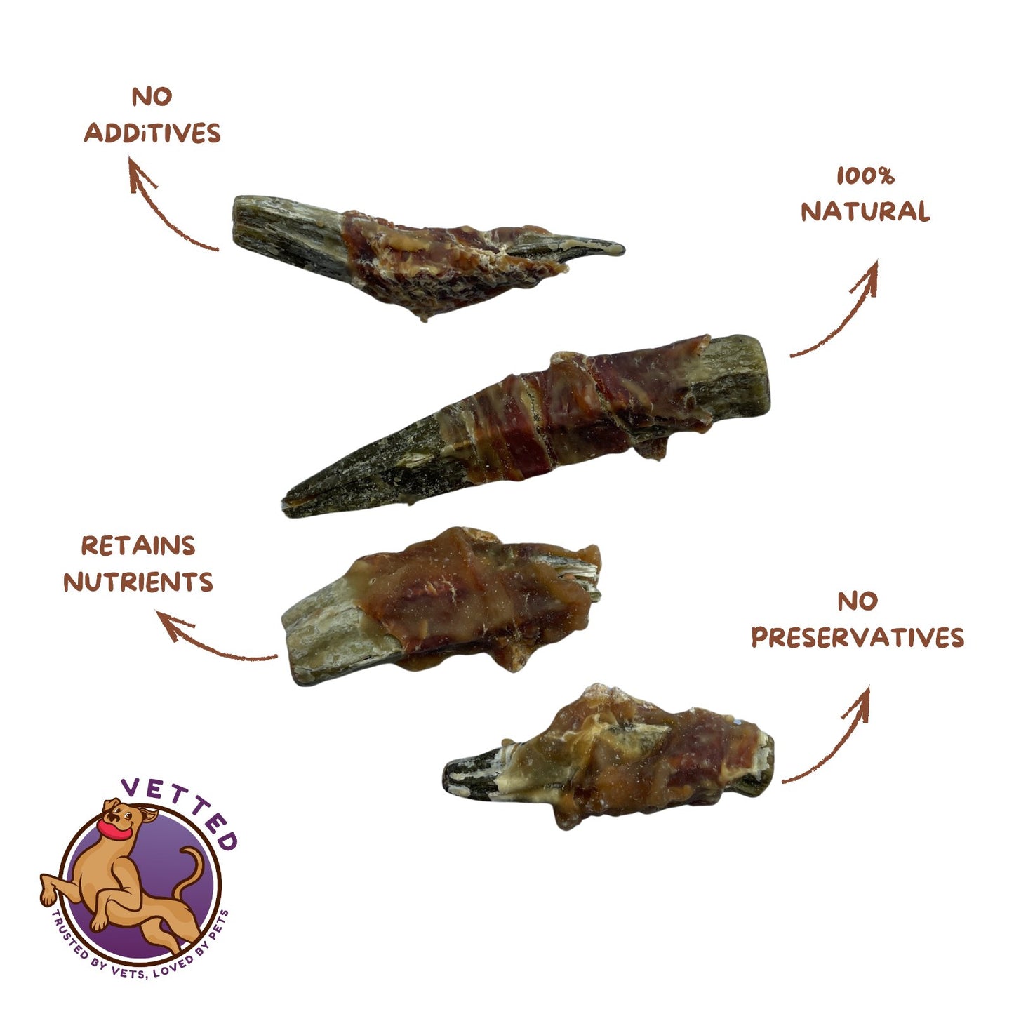 All Natural Freeze Dried Treats- Dried Okra with Chicken Strips