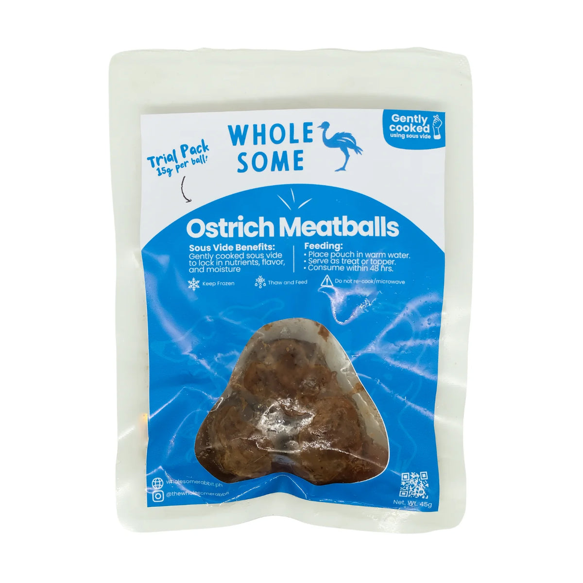 Whole Some Rabbit Meatballs