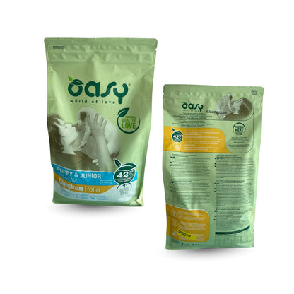 OASY- Life Stage- Puppy & Junior-Medium (Chicken)
