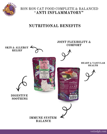 RON RON HOLISTIC GRADE FOOD- ANTI INFLAMMATORY (FOR ADULT)