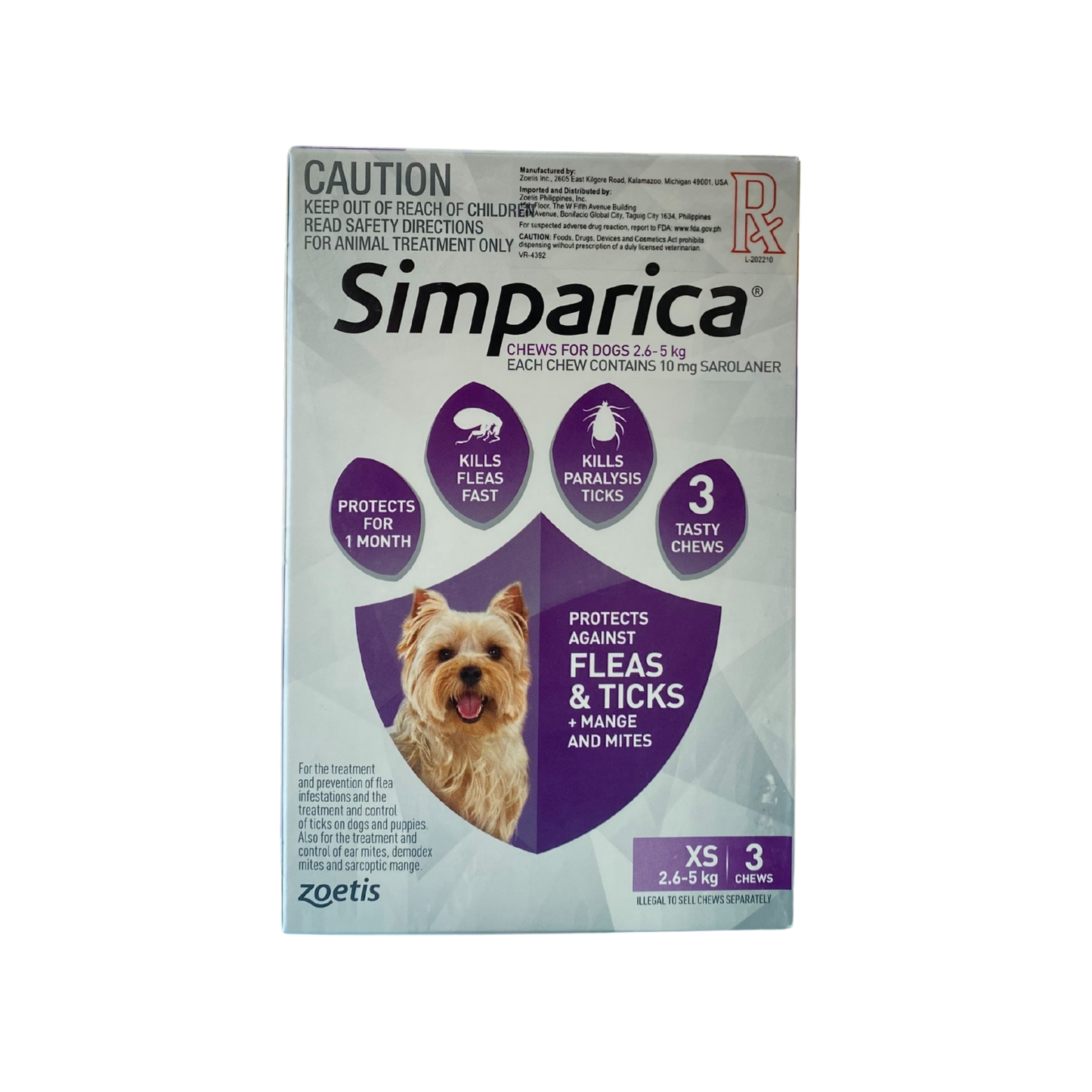 Simparica Chewable Tablet