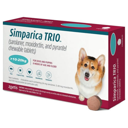 Simparica Trio Chewable Tablet