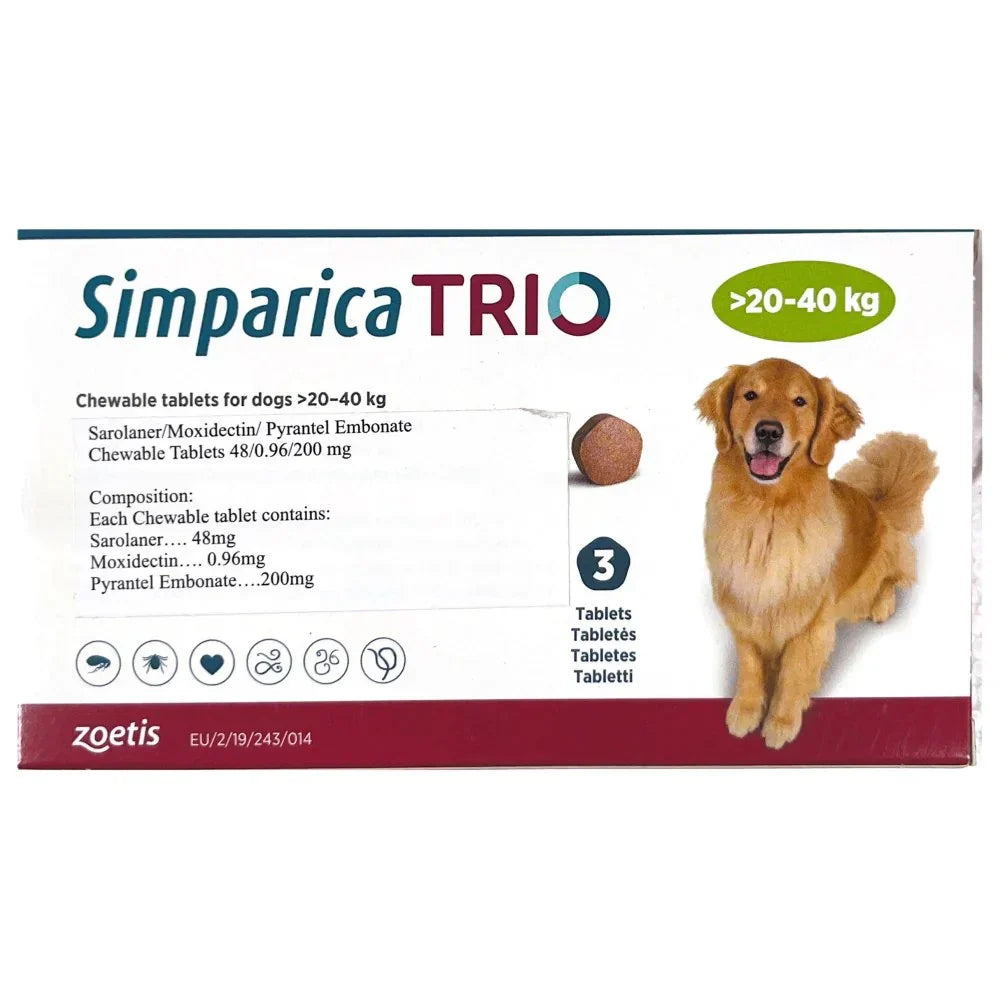 Simparica Trio Chewable Tablet
