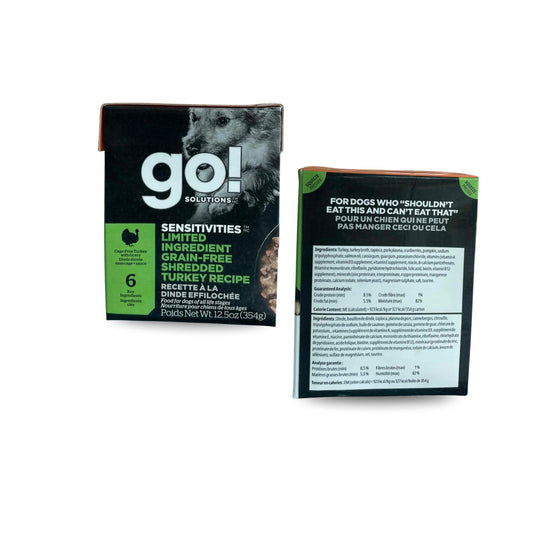 Go Solutions! Sensitivities Limited Ingredient Grain- Free Shredded Turkey Recipe