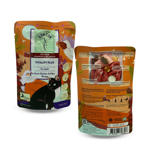 RON RON HOLISTIC GRADE CAT FOOD-VITALITY PLUS (FOR ADULT)