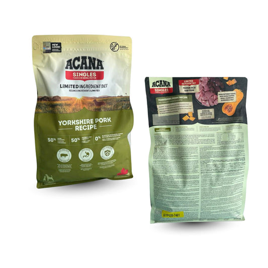 Acana Singles Yorkshire Pork Recipe